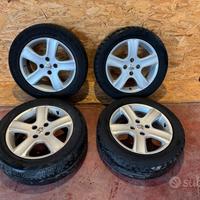 4 RUOTE CERCHI IN LEGA 16" PEUGEOT 307 ANNO 2005