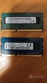 2 banchi RAM 4GB PCL3
