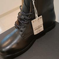 Stivali stringati in pelle (limited edition Zara)