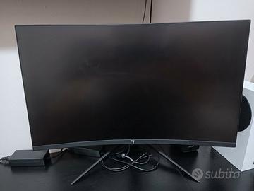 KTC Monitor Gaming Curvo 2K 180hz VA Come Nuovo