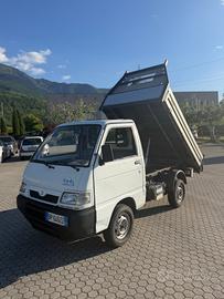 Piaggio Porter 4x4 cassone ribaltabile e bloccaggi