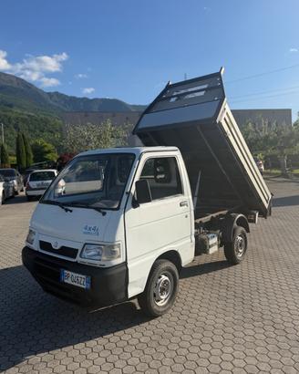 Piaggio Porter 4x4 cassone ribaltabile e bloccaggi