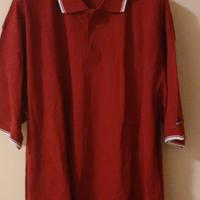 polo rossa XXL nuova con etichetta 