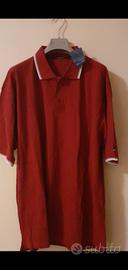 polo rossa XXL nuova con etichetta 