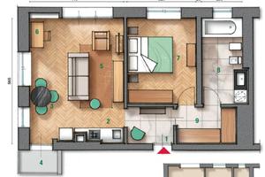 Via governolo ampio bilocale