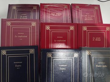 9 volumi biblioteca classica EDIPEM 1973