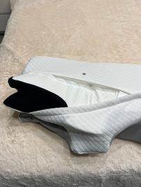 N* 2 Cuscini ergonomici sollievo cervicale+federe