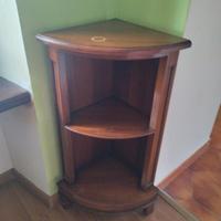 Mobiletto angoliera in legno