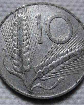 10 Lire spiga 1956