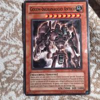 Yu gi oh Golem Ingranaggio Antico