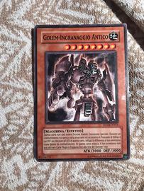 Yu gi oh Golem Ingranaggio Antico