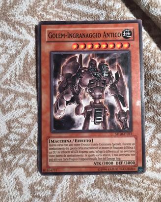 Yu gi oh Golem Ingranaggio Antico