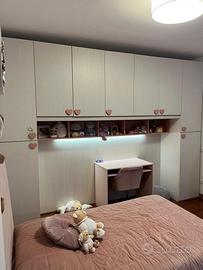 Armadio ponte bambina