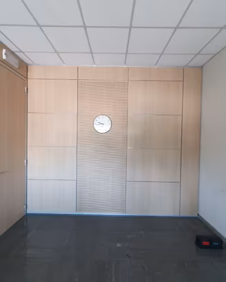Pareti da ufficio in legno/vetro