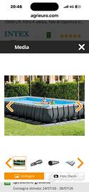 Solo telo (Liner) piscina fuori terra 10m