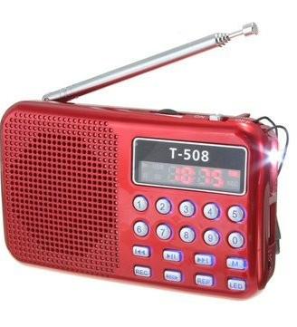 T508 LED Stereo FM Radio Speaker