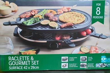Griglia elettrica raclette NUOVA MAI USATA