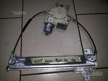 Alzavetro post.sx peugeot 407 berlina