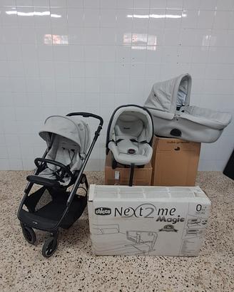 Trio peg perego veloce + culla next to me magic