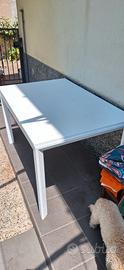 tavolo bianco allungabile