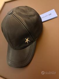 Mugler x H&M berretto da baseball in pelle