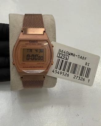 Orologio Casio B640WMR-5ADF - Rose Gold - Maglia M