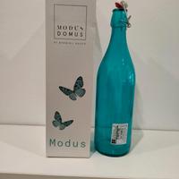 Bottiglia Bormioli vetro colorato