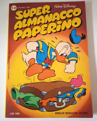 Super Almanacco Paperino n. 12 Giugno 1981
