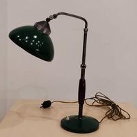 Lampada ministeriale da tavolo vintage