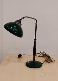 Lampada ministeriale da tavolo vintage
