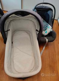 Trio passeggino Inglesina con base auto isofix 