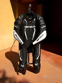 tuta moto 52 mtech NUOVA intera in pelle