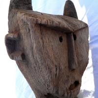 Statua funeraria Bongo Sudan arte tribale africana