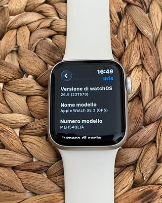 Apple Watch SE3 GPS 40 mm