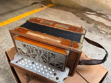ARMONICA ORGANETTO A MANTICE " SAVOIA GIORGIO" CRE