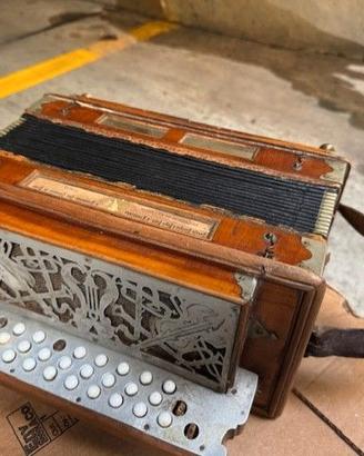 ARMONICA ORGANETTO A MANTICE " SAVOIA GIORGIO" CRE