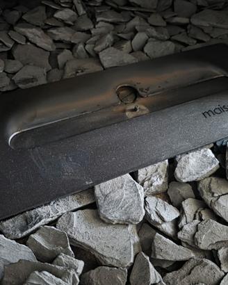 Bruciatore rettangolare nero 2L
