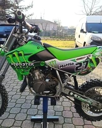 Moto da crosso kavasaki 65