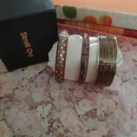 Tris Bracciali RIGIDI STROiLI ORO