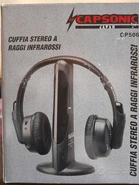 Cuffia stereo. 