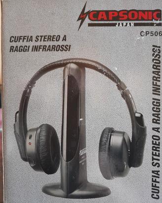 Cuffia stereo. 