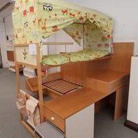 Letto a castello GALLI, con salita.