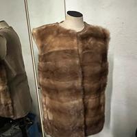 Gilet pelliccia di visone