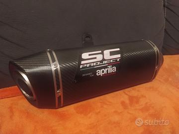 Scarico SC Projet carbonio Aprilia RS660