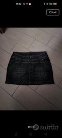 Minigonna jeans taglia 40
