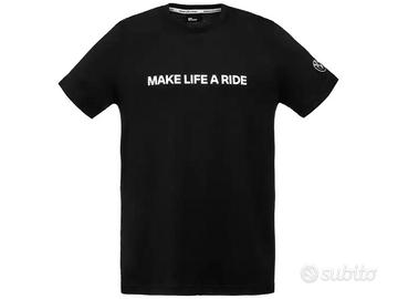 T-shirt BMW Make Life a Ride da uomo nera
