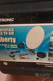 Kit Parabola Satellitare Portatile Metronic Libert
