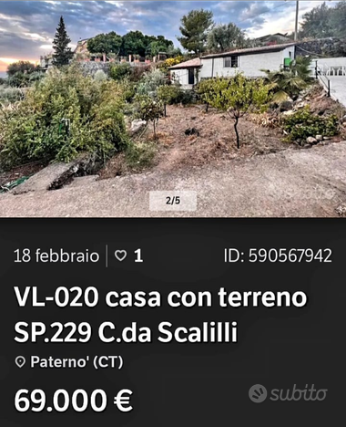 Casa con terreno