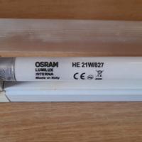 10x tubo neon 80cm e plafoniera