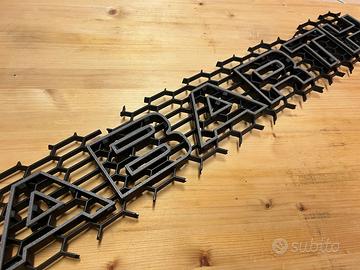 Lettere per Griglia Abarth 595/695 Restyling